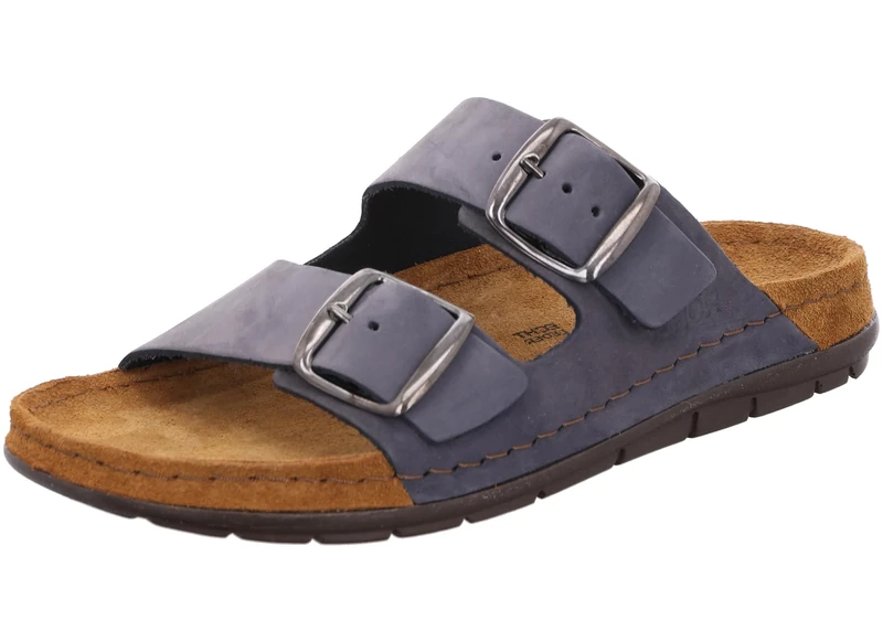 Rohde RODIGO-D Women's Mules, Slippers, Slides, Sandals, Summer Shoes, Casual Shoes, Blue, 8.5 UK
