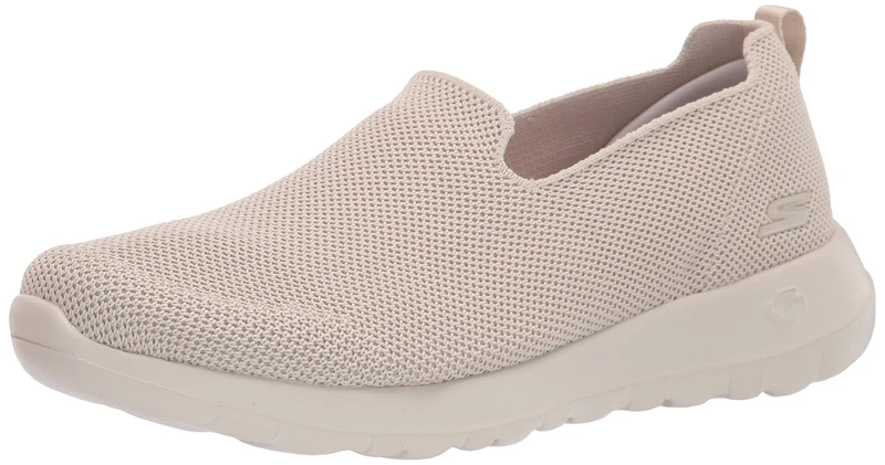 Skechers Women's Walking Sneaker, Taupe, 8.5 Wide US