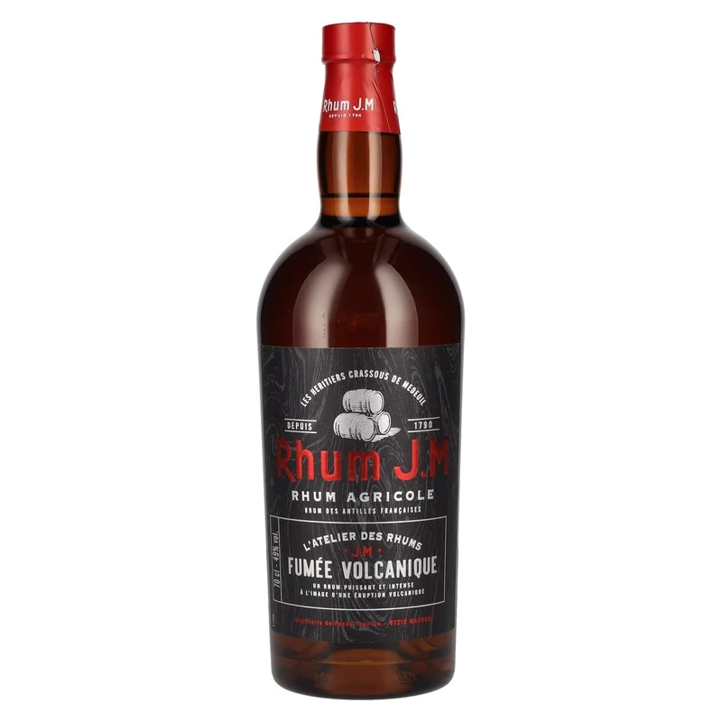 JM Rhum J.M. Atelier Fumee Volcanique, 49% vol, 70cl