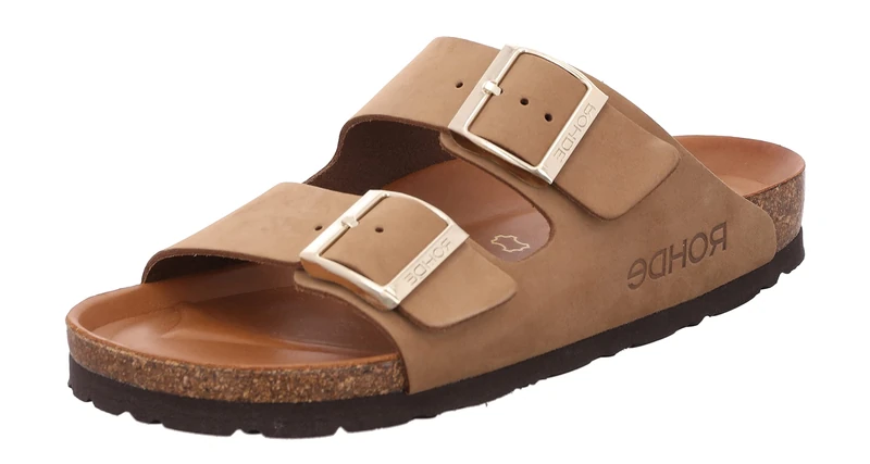 Rohde Women's Alba Mules, 14 Natural, 7 UK