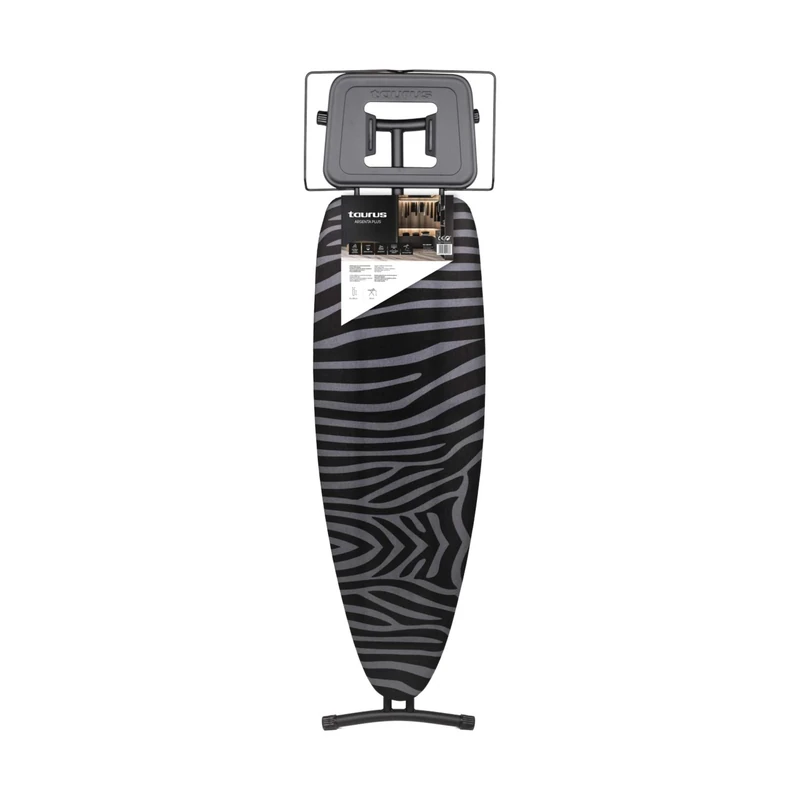 Taurus Argenta Silver Plus Ironing Board, Cotton, Grey (Elegance)