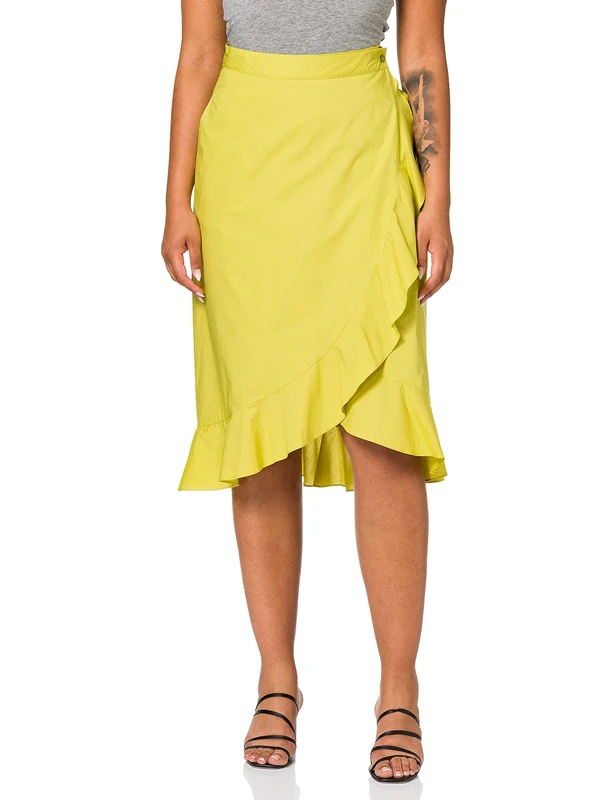 Pinko Women's Skeptical 2 Skirt, T56_citronella, 8