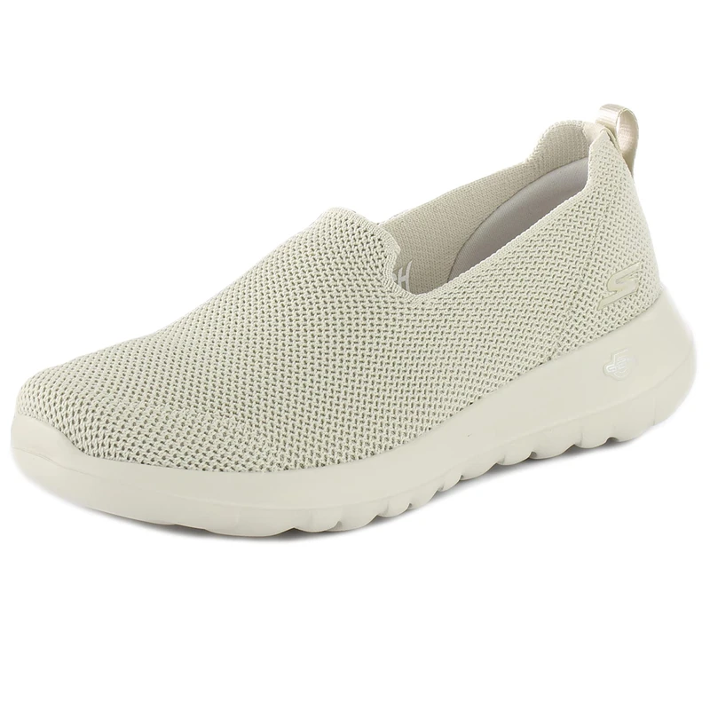 Skechers Women's GO Walk Joy Sneaker, Taupe Textile/Trim, 8 UK