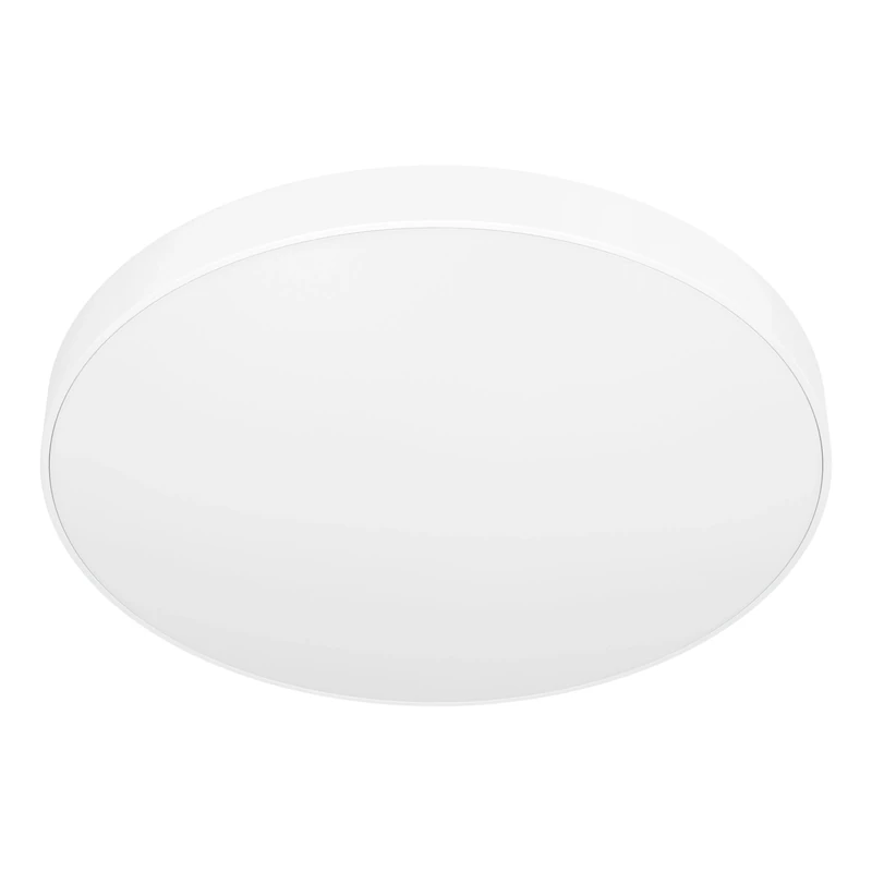 EGLO Access Zubieta-A LED Ceiling Light, 1-Bulb Wall Light, Surface-Mounted Light, Steel and Plastic in White, with Remote Control, Colour Temperature Change (Warm, Neutral, Cold), Dimmable, Diameter 45 cm