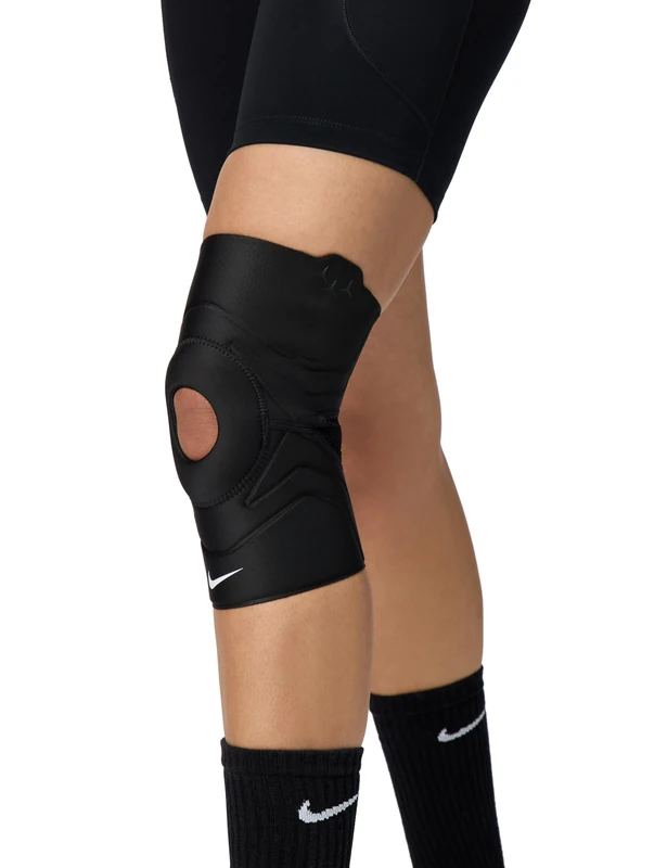 Nike PRO OPEN PATELLA KNEE SLEEVE,white, 3.0 SIZE MEDIUM