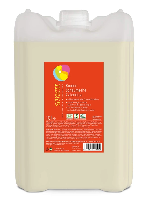 Sonett Calendula Children's Foam Soap 10 Litres