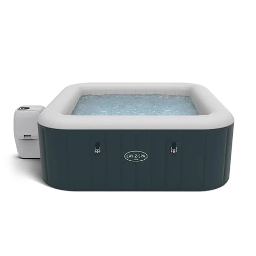 Bestway Ibiza EnergySense AirJet 6 - 71x71x26 Dark Green - Image 1