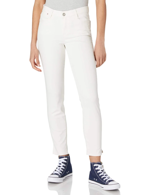BRAX Women's Style Shakira S Shortened Denim Jeans, Light Beige, 6 UK/Brief