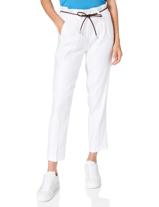 BRAX Women's Style Milla S Pants, Off-White, 34W x 32L