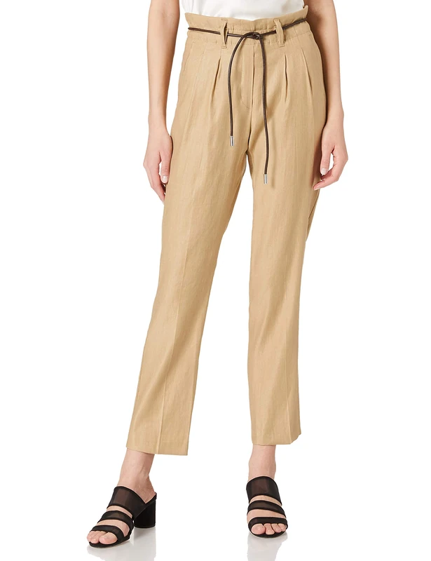 BRAX Women's Style Milla S Trouser, Sand, 36W / 34L