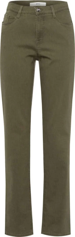 BRAX Women's Style Carola Blue Planet: Sustainable Five Pocket Jeans, Khaki, 25W / 34L