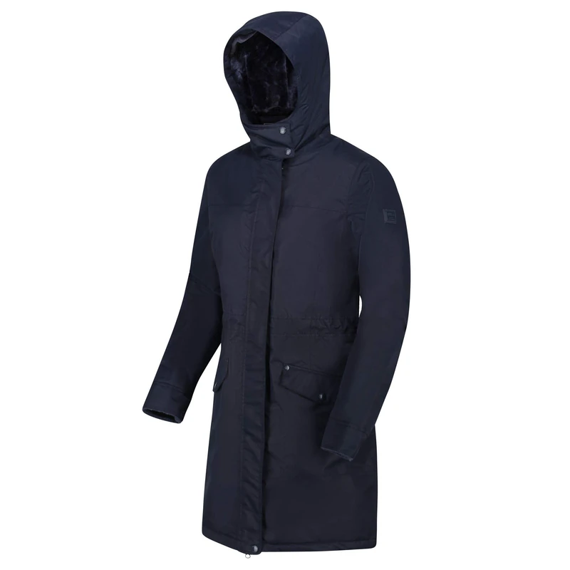 Regatta Rimona Waterproof Breathable Taped Seams Insulated Lined Hooded Jacket - Navy, 8