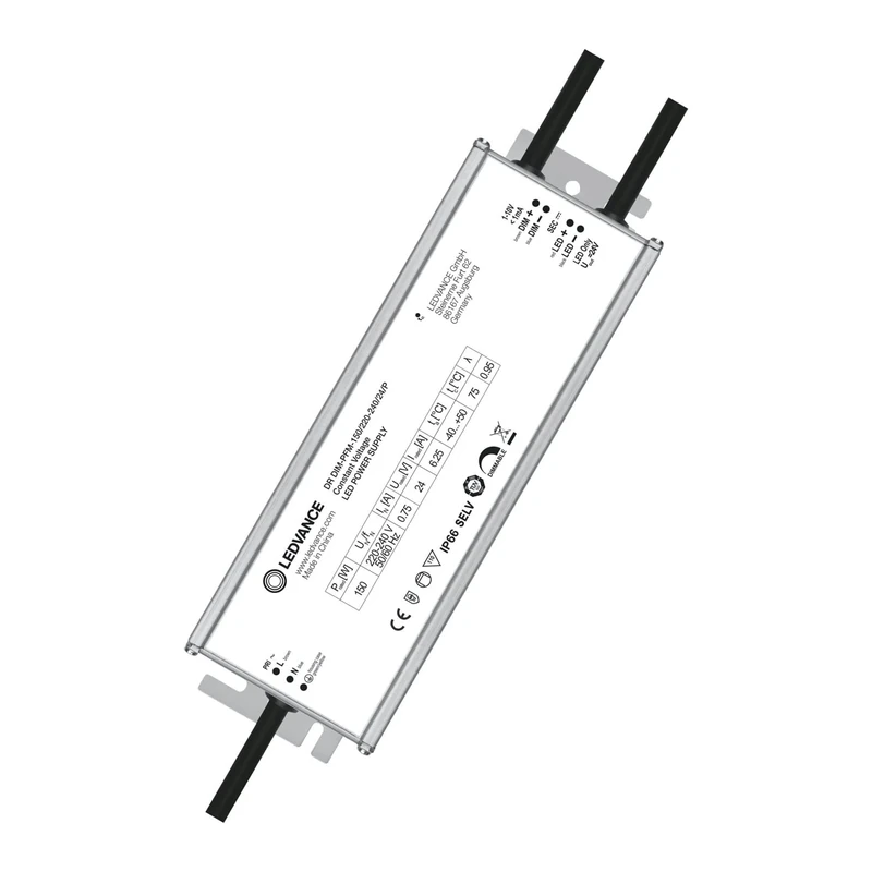 LEDVANCE, LED Driver 1-10 V DIM Outdoor Performance, ECG LED CV DIM, DR DIM-PFM-150/220-240/24/P