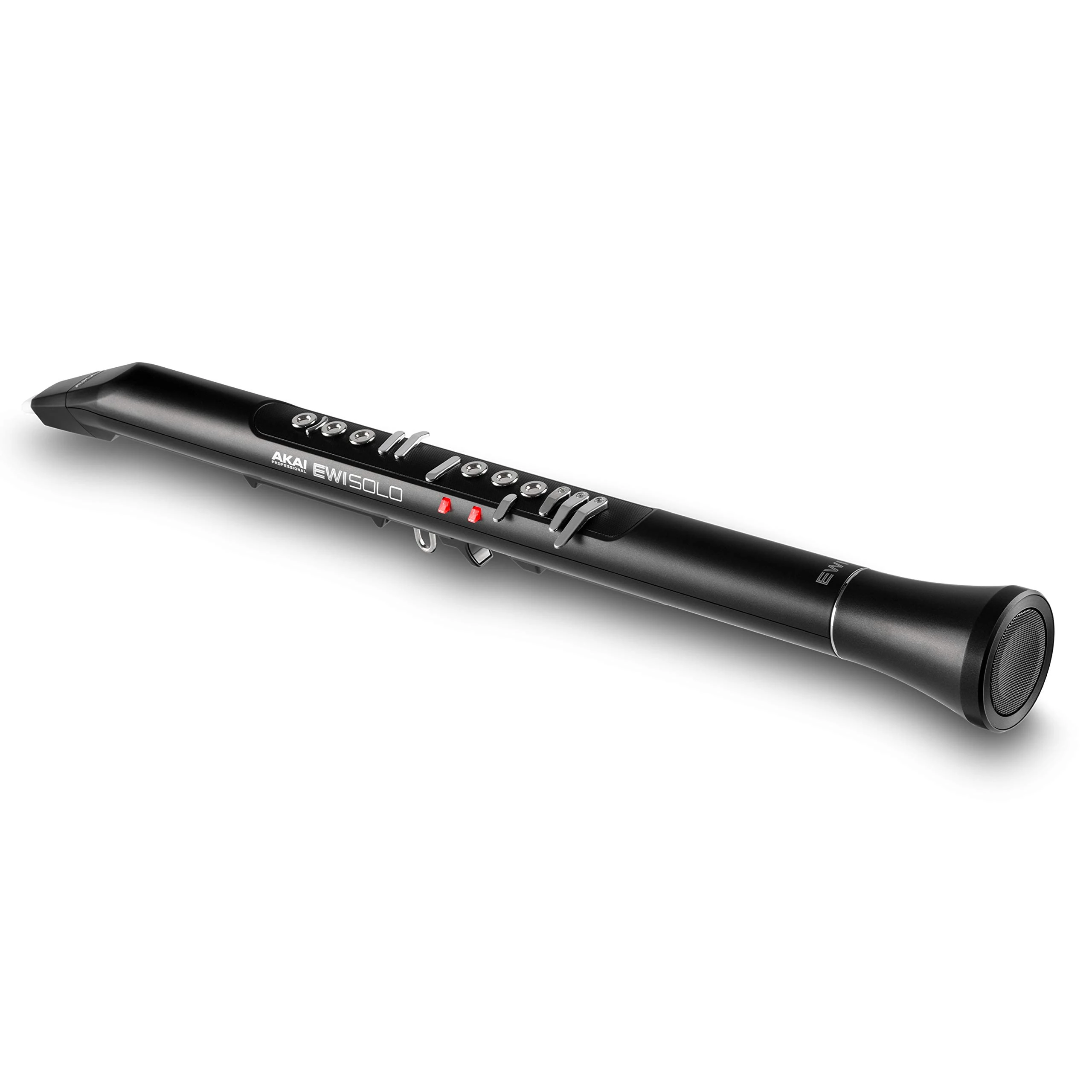 Akai Professional EWI Solo - Electronic Wind Instrument With Built-In Speaker, Rechargeable Battery, 200 Sounds and USB MIDI Connectivity, Black