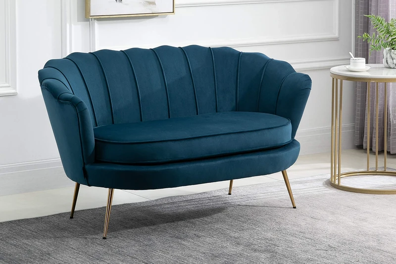 BIRLEA Ariel 2 Seater Sofa - Blue