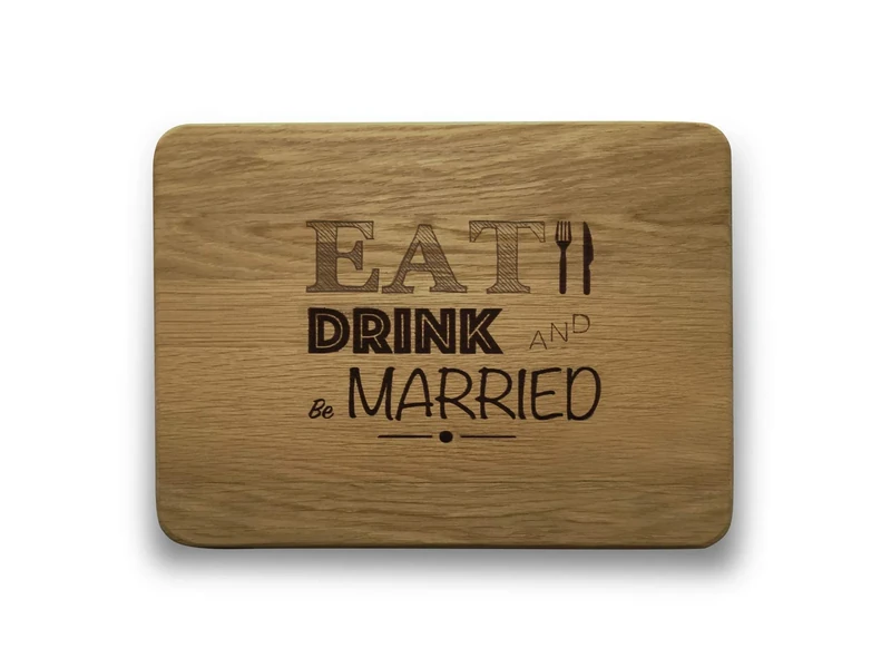 Engraved House 8052530620342 Wooden Chopping Board, Wood