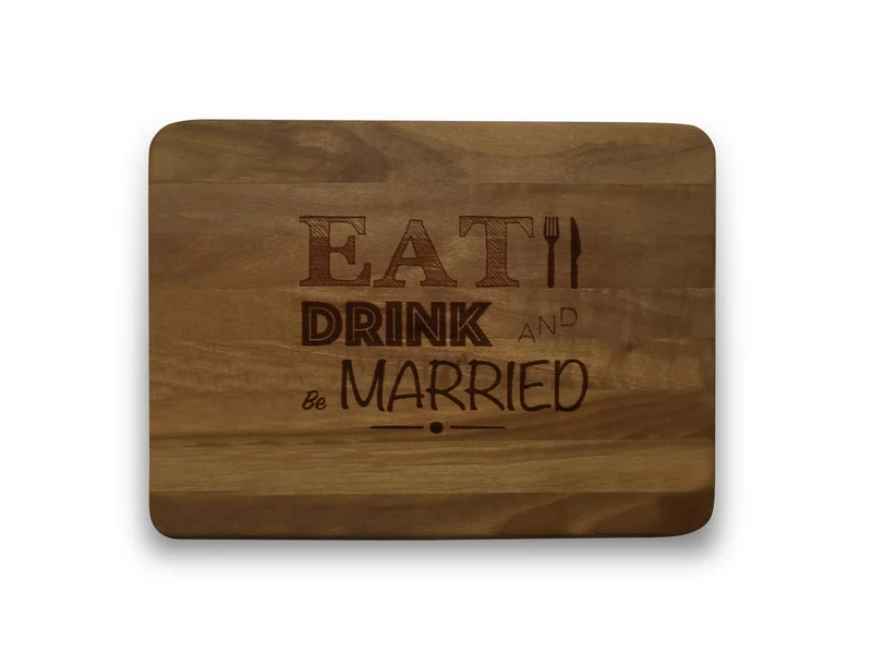 Engraved House 8052530620359 Wooden Chopping Board, Wood