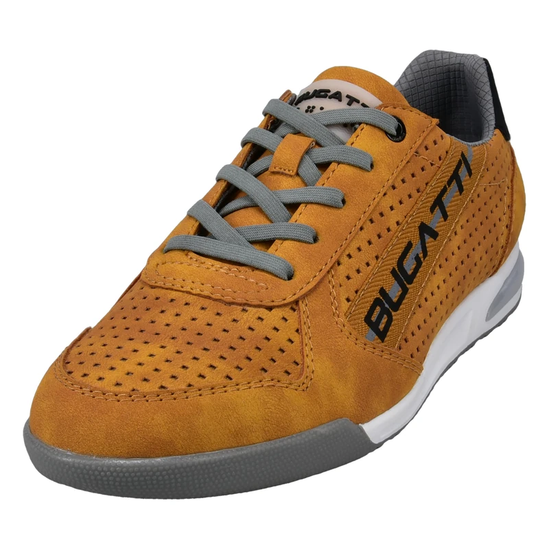 bugatti Men's 321A38015000 Sneaker, Yellow, 6.5 UK