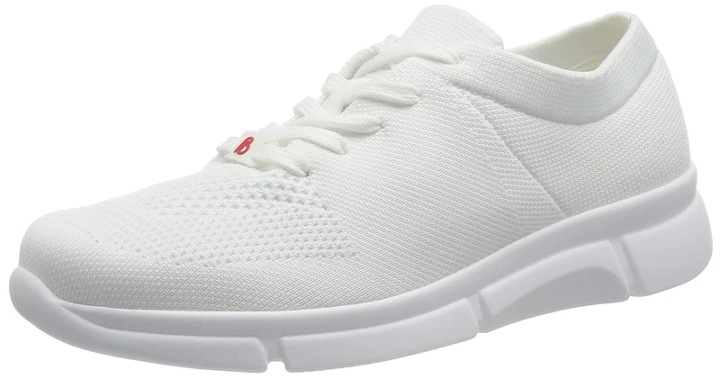 Berkemann Women's Allexis Sneaker, Pure White, 7.5 UK