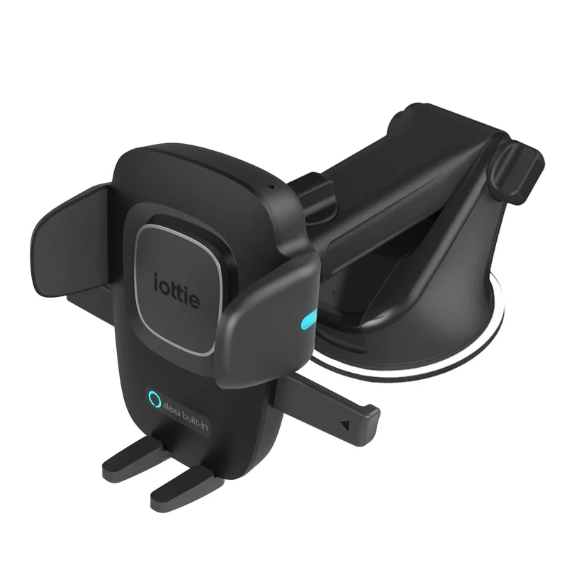iOttie Easy One Touch Connect Pro (New) - Gen 2 - Hands Free Alexa in Your Car - Car Mount Phone Holder with Alexa Built in for iOS & Android, MFi Certified, Universal - Image 1