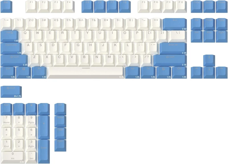DROP Skylight Series OEM PBT Keycap Set - Doubleshot, Backlit - Image 1