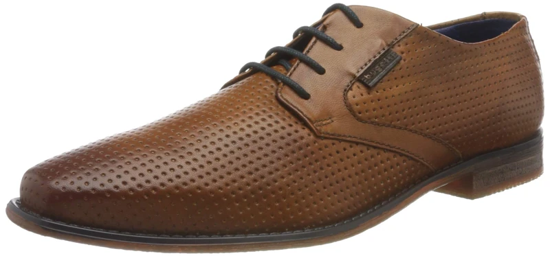 bugatti Men's 311960034100 Lace-Ups, Cognac, 6.5 UK