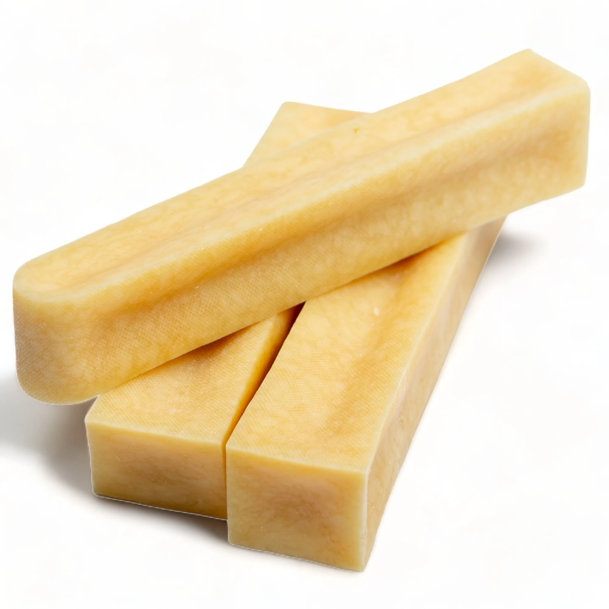 Dilecti Natural Dog Chews - Very Tasty, Hard and Long Lasting Yak Chews for Dogs will Keep Your Dog Busy for a While - M size (pack of 3)