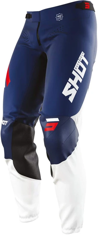 SHOT Airflow Trousers Unisex Adult, Unisex_Adult, Trouser, A0A-11A1-A03-26, Airflow Navy, XS