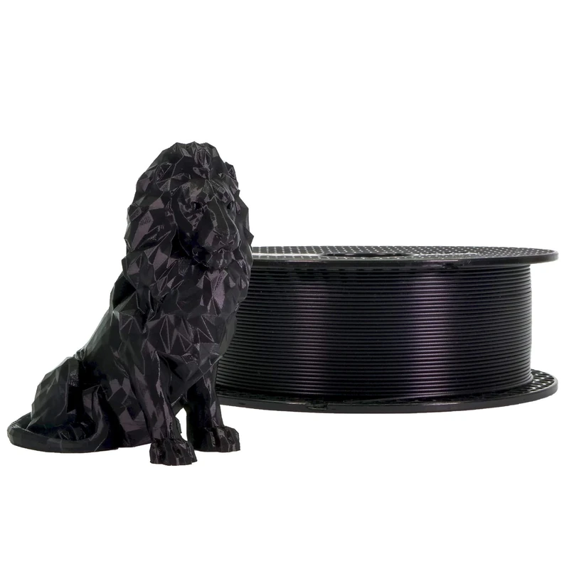 Prusament Jet Black, PLA Filament 1.75mm 1kg Spool (2.2 lbs), Diameter Tolerance +/- 0.02mm