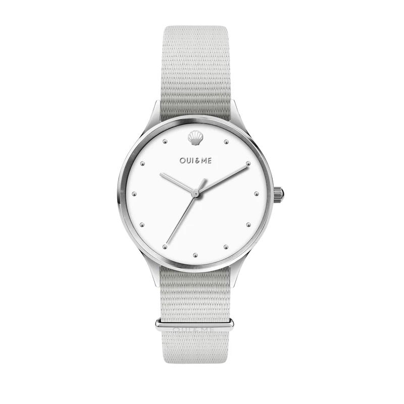 Oui&me BICHETTE Women's Watch Time Only Made of Steel, Tissue - ME010200