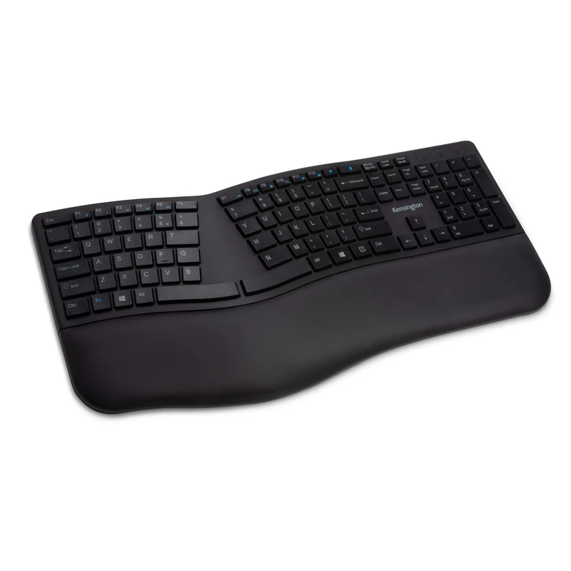 Kensington ProFit Ergo Ergonomic Wireless Keyboard - Italian Layout Split Keyboard, Dual 2.4GHz Functionality & Bluetooth, Compatible with Chrome OS, MacOS and Windows (K75401IT)