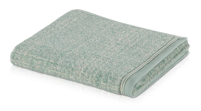 Möve Bohème Linen structure shower towel 80 x 150 cm, Towel - Made in Germany, 85% cotton 15% linen, Tea/Nature