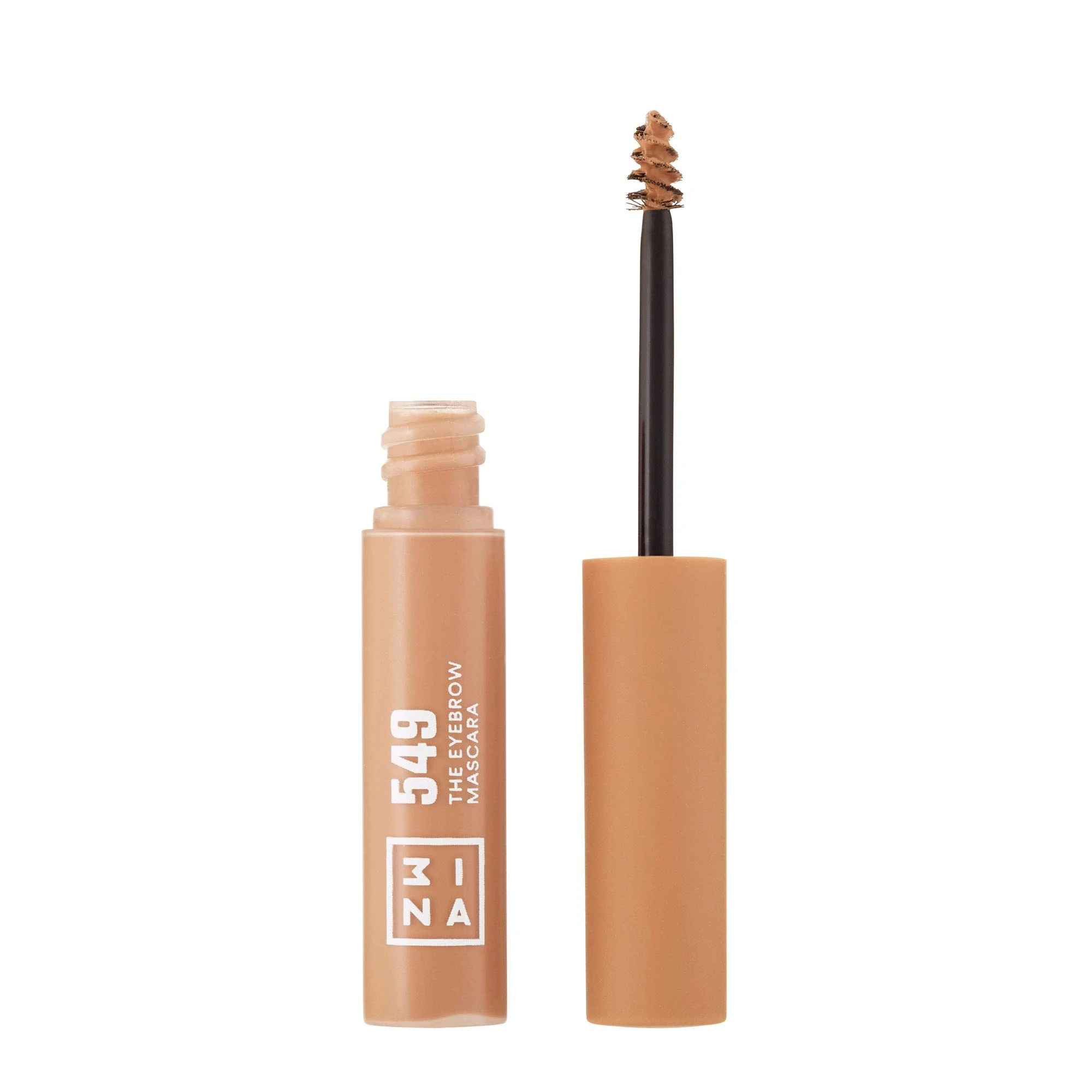 3INA MAKEUP - The Eyebrow Mascara 549 - Cream Fixes Defines Volume and Control Brows -Non Sticky Gel Formula - Dense & Fuller Brows - Multiplier Effect - Good Adhesion - Vegan - Cruelty Free