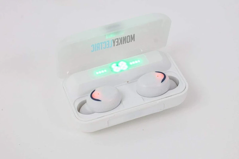 Monkeylectric iSmart8 Wireless Headphones White