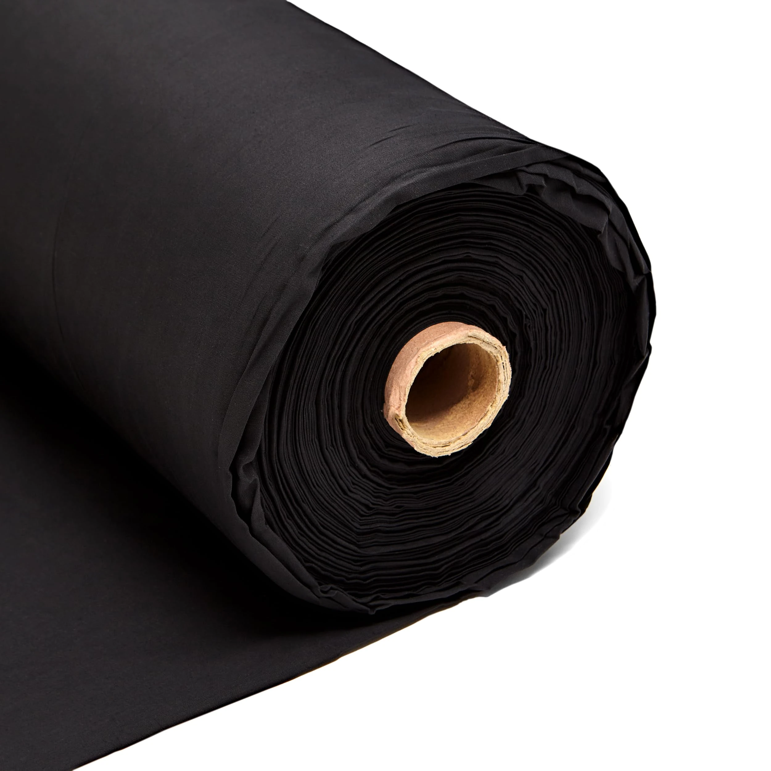 100% Cotton Fabric 60 Inch 150cm Wide 150GSM Material for Sewing, Dressmaking, Quilting, Curtain Linings, Pillowcases & Totes Fabric by The Half Metre by Discount Fabrics LTD(Black, 1m)