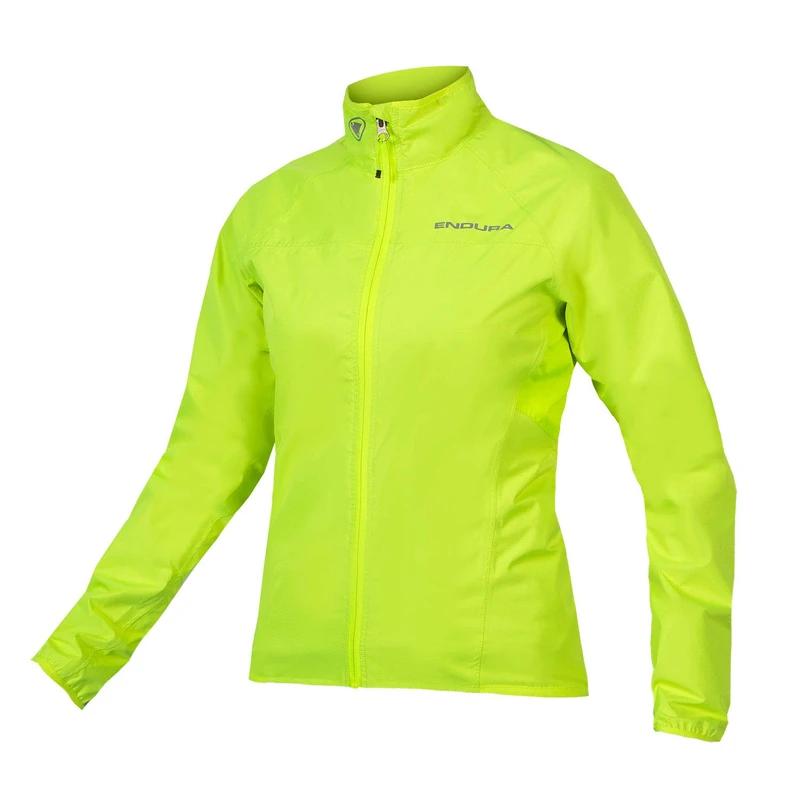 Endura Women's Xtract Cycling Jacket II | Waterproof | Breathable | Packable Jackets, Bright Yellow, 2XL