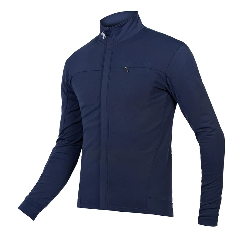 Endura Xtract Roubaix Long Sleeve Cycling Jersey, Navy, L
