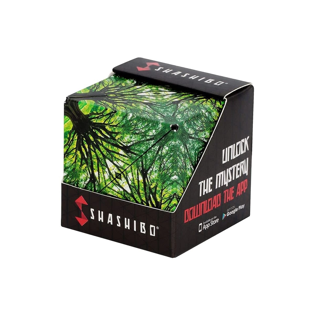 Shashibo Shape Shifting Box - Award-Winning, Patented Fidget Cube w/ 36 Rare Earth Magnets - Transforms Into Over 70 Shapes (Elements)