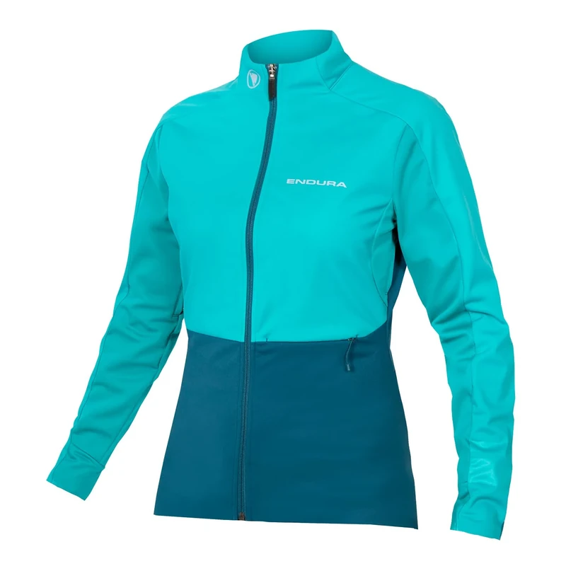 Endura Womens Windchill Cycling Jacket Pacific Blue, Large - Image 1
