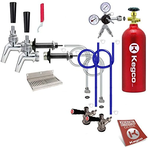 Kegco 3P2PSCK-5T Kegerator Kit, Stainless Steel