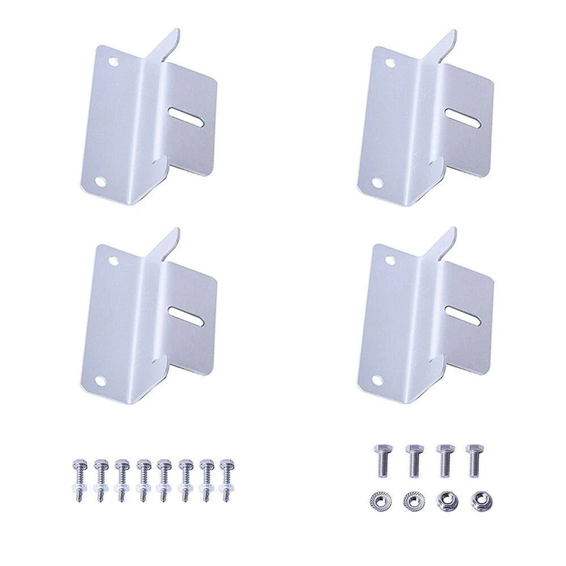 Solar Panel Bracket Mounting Bracket Aluminium Z Angle Solar Panel Wall Roof (1 x Set)