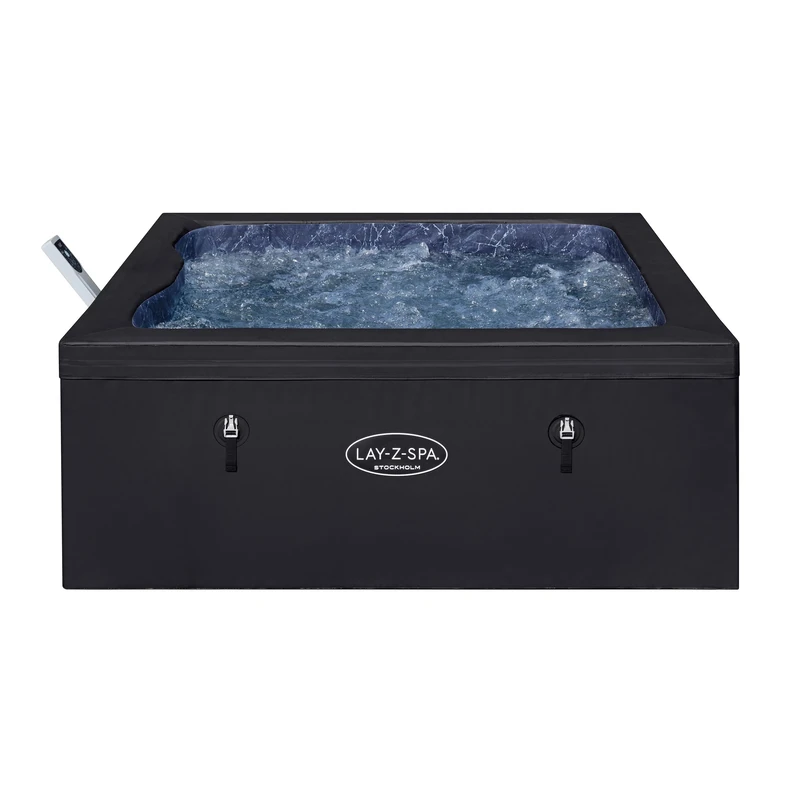 Lay-Z-Spa Stockholm ThermaCore UltraFit Smart AirJet Inflatable Hot Tub