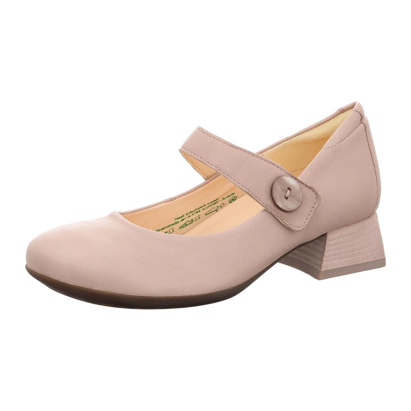 Think! Women's Delicia_3-000287 Chrome-Free Tanned Sustainable Changeable footbeds Pumps, 4000 Hibiscus, 8 UK - Image 1