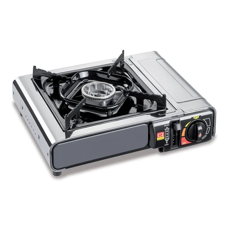 Kemper Smart Camping Stove 1 Fire Stainless Steel Normal Grey