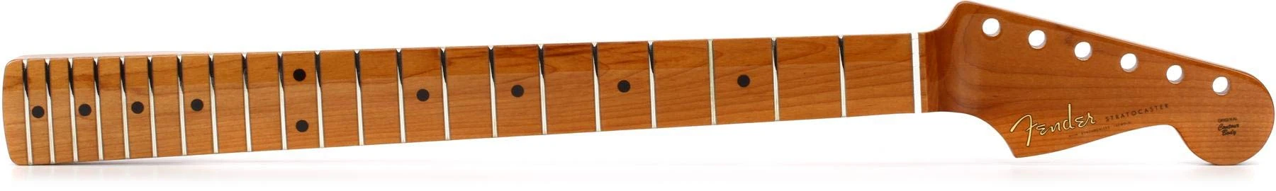 Fender Roasted Maple Vintera® Mod '60's Stratocaster® Neck, 21 Medium Jumbo Frets, 9.5", "C" Shape