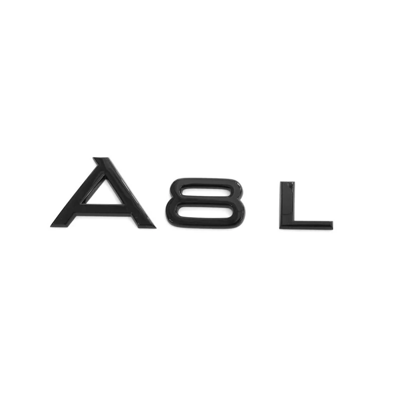 Audi 4N0071803A Logo A8L Black Tuning Exclusive Black Edition Emblem