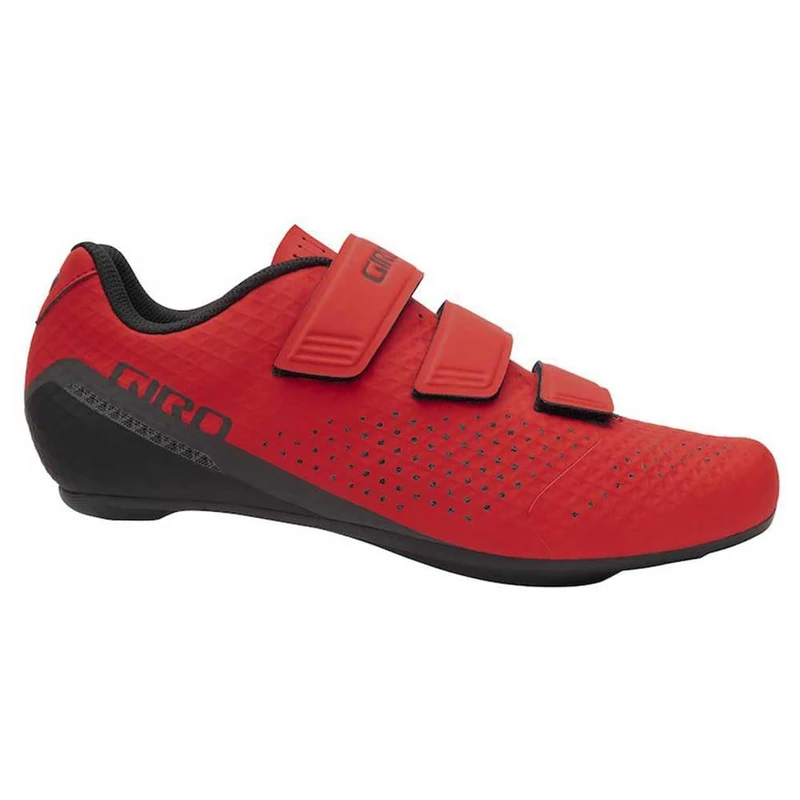 Giro - Stylus Footwear - Adult Men's - Road Cycling Shoes, Cycling Footwear, Bike Shoes, Road Bike Shoes, Bright Red, 43