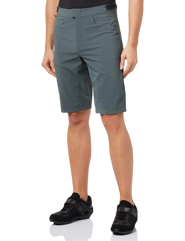 GORE WEAR Men's Storm Shorts, GORE-TEX INFINIUM, S, Urban Grey