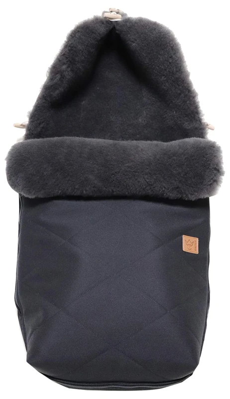 Kaiser Natura 6540725 Footmuff Graphite 1.1 kg Black