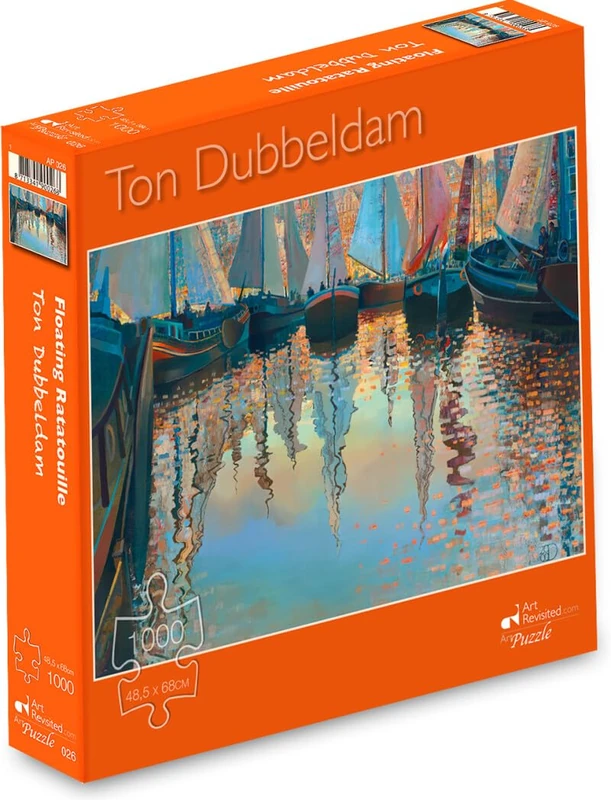 Ton Dubbeldam - Floating Ratatouille - Puzzel 1000 stukjes - Image 1